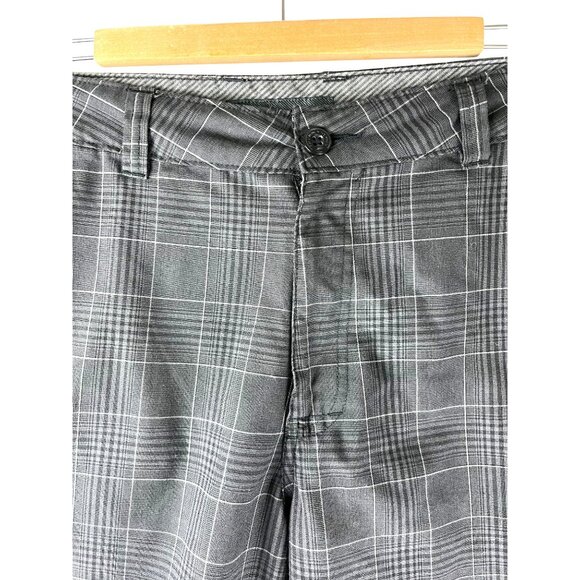 Coastal Beach Fisherman O'Neill Intersect Walking Shorts Black Plaid, Men's 32 - Picture 4 of 9
